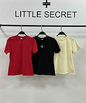 Футболка Little Secret 1046 yellow - делук