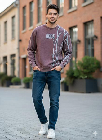 Свитер Moranny MR362 brown - делук