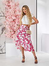 Юбка Deliv 46 red - делук