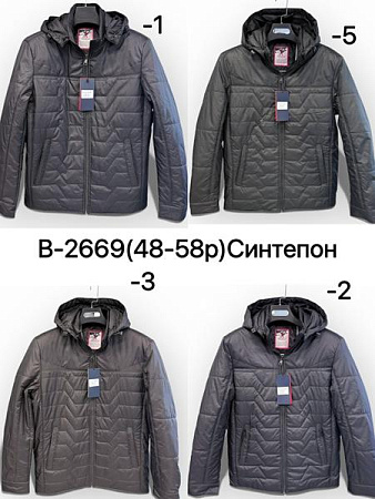 Куртка Liopt B2669-2 black - делук