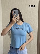Футболка Fsn 6394-1 l.blue - делук