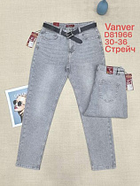Джинсы Vanver D81966 l.grey - делук
