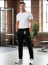 Штаны Спорт Style M.Clothes SM187 black - делук