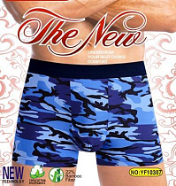 Трусы Alia YF10307 blue - делук