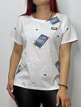 Футболка Kosta KS194 white - делук