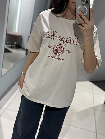 Футболка Comod 1858 l.beige - делук