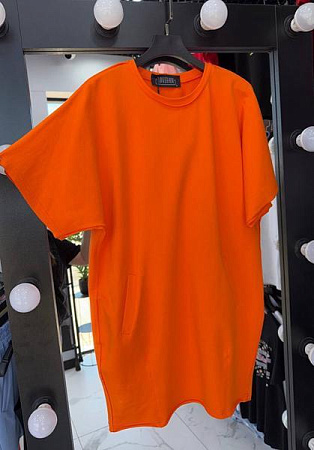 Платье Lovekan 1726 orange - делук