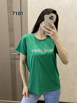 Футболка Fsn 7101 green - делук