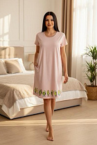 Ночнушка Trikotag T1370 peach - делук