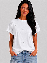 Футболка Levisha 26109 white - делук