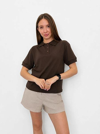Футболка Fsn 2846 brown - делук