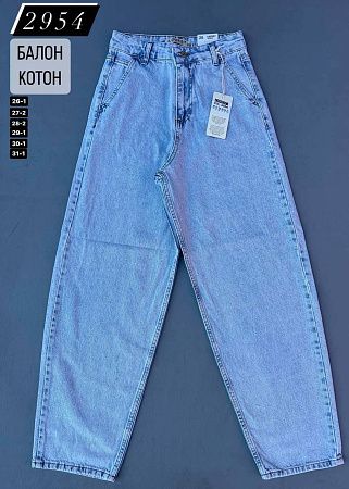 Джинсы Top-Shop Karagiaur 2954 l.blue - делук