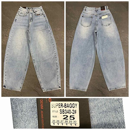 Джинсы Relucky 340-2 l.blue - делук