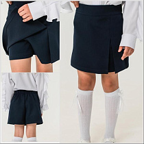 Юбка-Шорты Moda School 8614-1 navy - делук