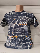 Футболка Panda 1721 navy - делук