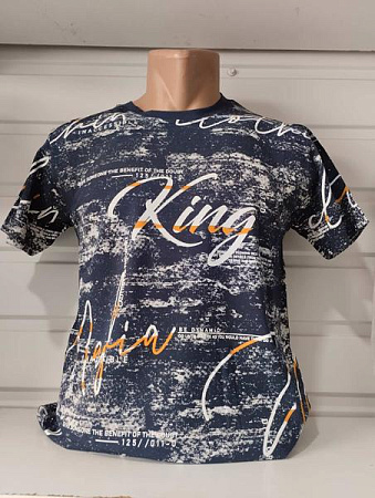 Футболка Panda 1721 navy - делук