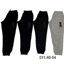 Штаны Спорт Tran 011-1 black - делук