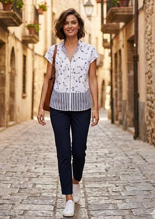 Кофта Orange Chinese 289 white - делук