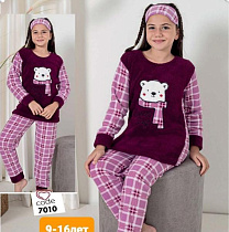 Пижама Mmz 7010 wine - делук