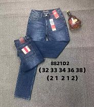 Джинсы God Baron 8821D2 blue - делук