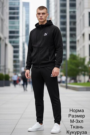 Костюм Спорт Hai H1594 black - делук