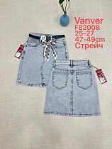 Юбка Vanver F82008 grey - делук