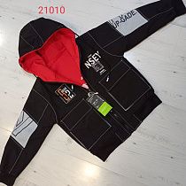 Куртка Malibu2 21010 black-red - делук