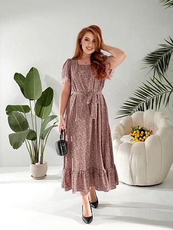 Платье Latoria 670-5 beige - делук