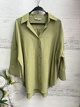 Рубашка New Season 8607 khaki - делук