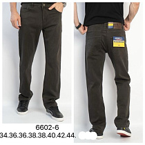 Джинсы Lili 6602-6 khaki - делук