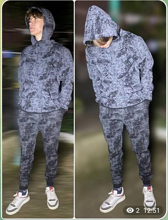 Костюм Спорт Mary Brand 385 grey - делук