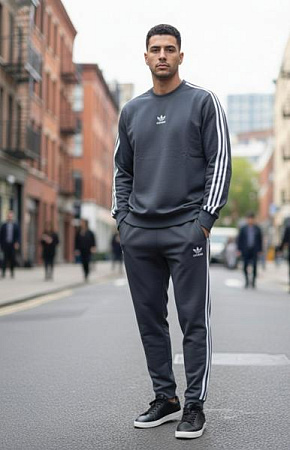 Костюм Спорт Delviago DL660 d.grey - делук