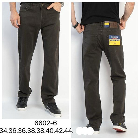 Джинсы Lili 6602-6 khaki - делук