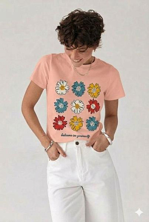 Футболка Iraopt IR224 beige - делук