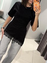 Футболка Comod 8895 black - делук