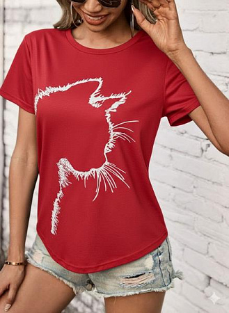 Футболка Iraopt IR125 red - делук