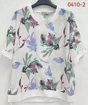 Футболка Lida 0410-2 white - делук