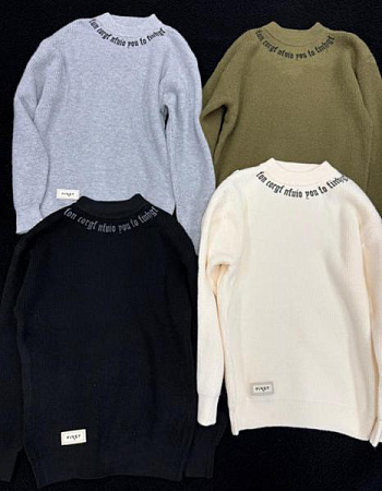 Свитер Yalisi 756 black - делук