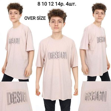 Футболка Amz AZ10 beige - делук