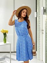 Платье Potok 892 blue - делук
