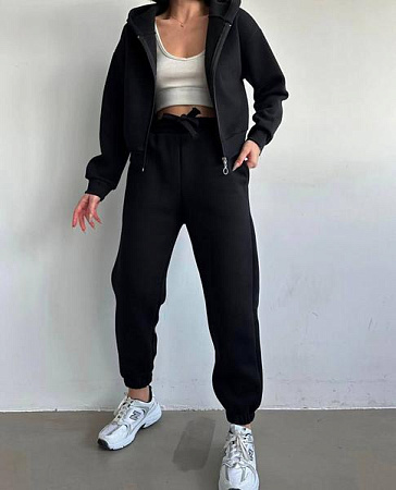 Костюм Спорт Modnulya 1617 black - делук