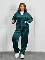 Костюм Спорт Odesaopt 8845-2 green - делук