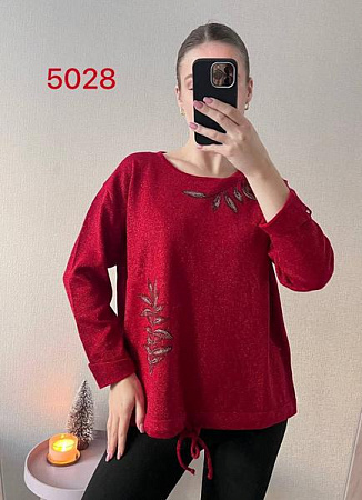 Свитер Fsn 5028-1 red - делук