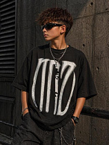 Футболка Major 2A3058 d.grey - делук