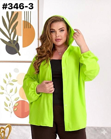 Рубашка Romeo Life 346-3 green - делук
