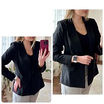 Пиджак Lady N LN11 black Пиджак Lady N LN11 black - делук