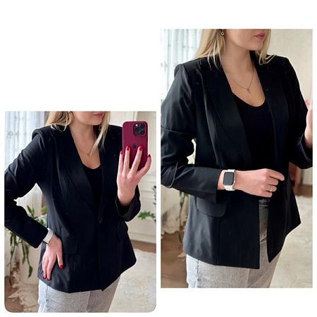 Пиджак Lady N LN11 black - делук