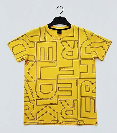 Футболка Dino DN376 yellow - делук