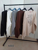 Свитер Fsn 6502 brown - делук