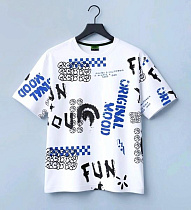 Футболка Dino DN179 white - делук